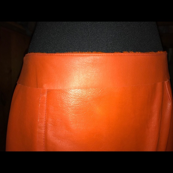 DVF calf skin leather pencil skirt - Picture 8 of 12